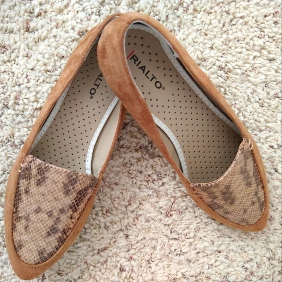 NIB Rialto Suede Loafer Slipon Shoes Size 8.5 - Picture 3 of 7